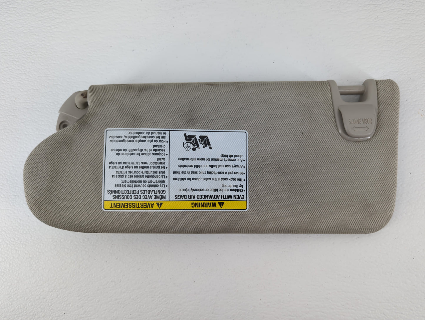 2019-2022 Nissan Murano Sun Visor Shade Replacement Driver Left Mirror Fits Fits 2019 2020 2021 2022 OEM Used Auto Parts - O