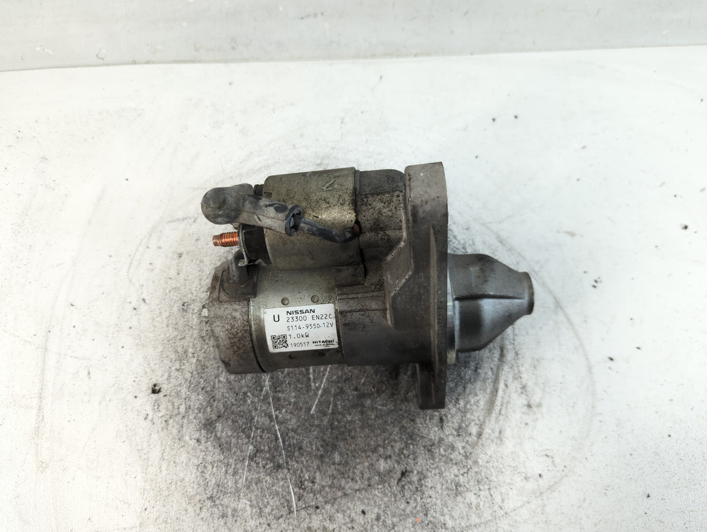 2019 Nissan Nv1500 Car Starter Motor Solenoid OEM P/N:23300 EN22C Fits Fits 2013 2014 2015 2016 2017 2018 2020 OEM Used Auto