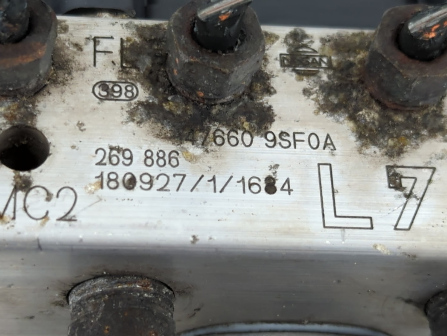 2019 Nissan Nv200 ABS Pump Control Module Replacement P/N:47660 9SF0A 201216/1/0435, 269 886, 47660 96M0A Fits OEM Used Auto