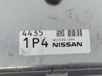 2018-2019 Nissan Nv200 PCM Engine Control Computer ECU ECM PCU OEM P/N:NEC032-694 NEC037-626 Fits Fits 2018 2019 OEM Used Au