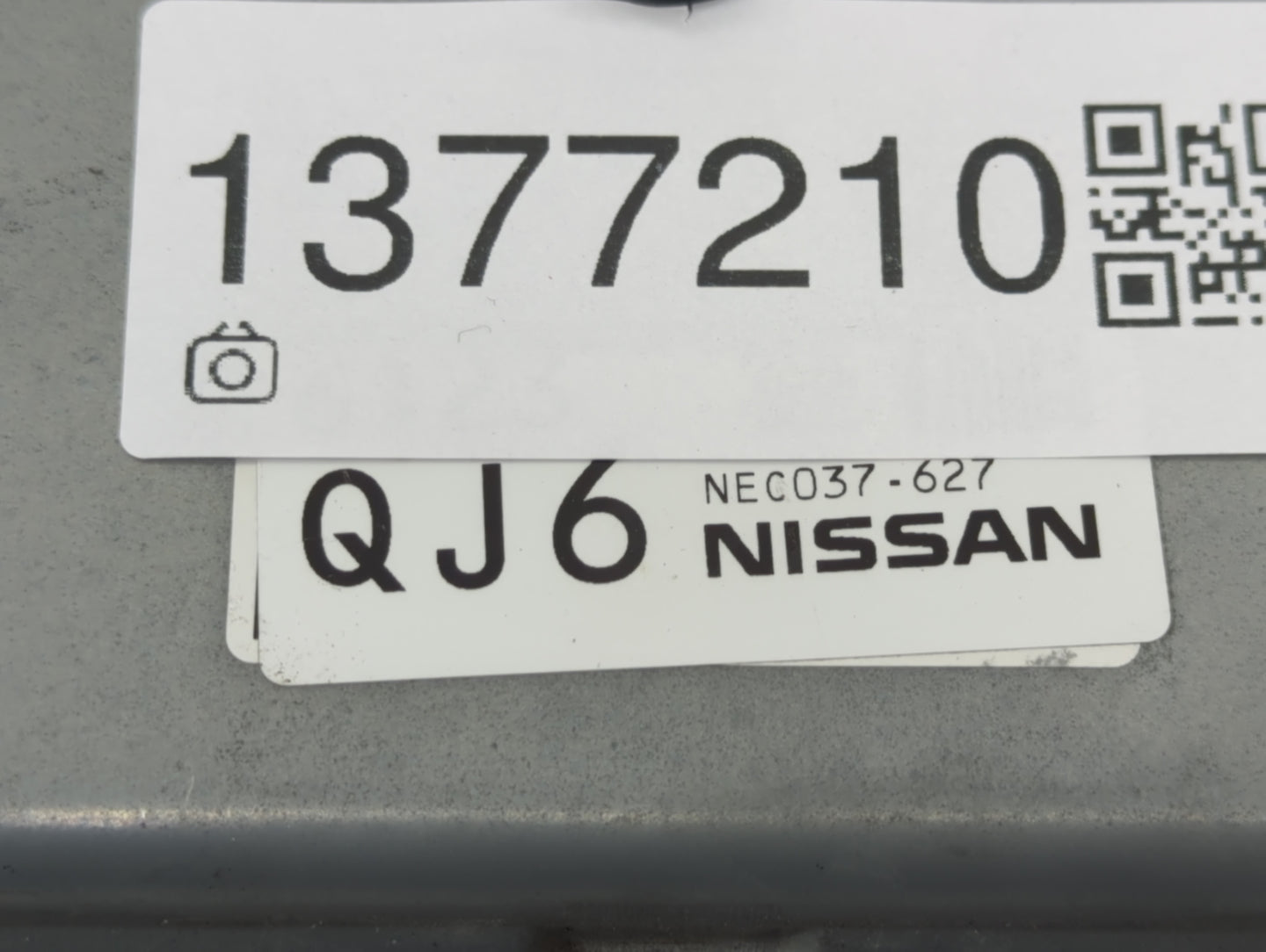 2018-2019 Nissan Nv200 PCM Engine Control Computer ECU ECM PCU OEM P/N:NEC037-627 Fits Fits 2018 2019 OEM Used Auto Parts - 