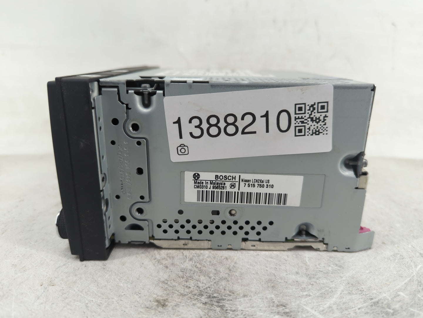2018-2019 Nissan Nv200 Radio AM FM Cd Player Receiver Replacement P/N:259159SJ0B 7 515 750 Fits Fits 2018 2019 OEM Used Auto