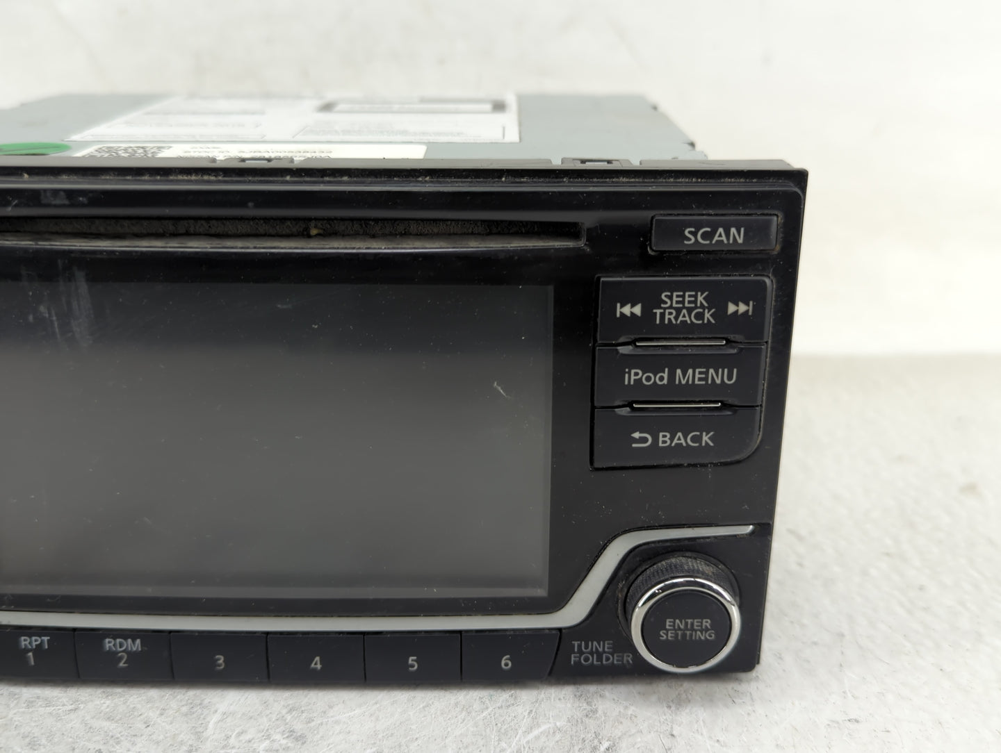 2018-2019 Nissan Nv200 Radio AM FM Cd Player Receiver Replacement P/N:28185-9SJ0A Fits Fits 2018 2019 OEM Used Auto Parts - 