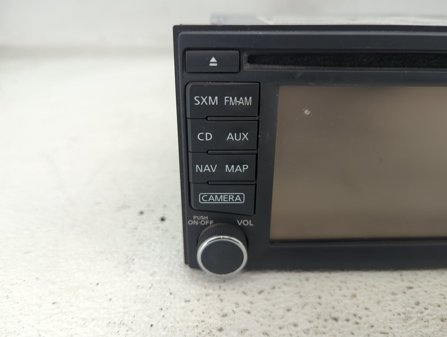 2018-2019 Nissan Nv200 Radio AM FM Cd Player Receiver Replacement P/N:259159SJ0B 7 515 750 Fits Fits 2018 2019 OEM Used Auto