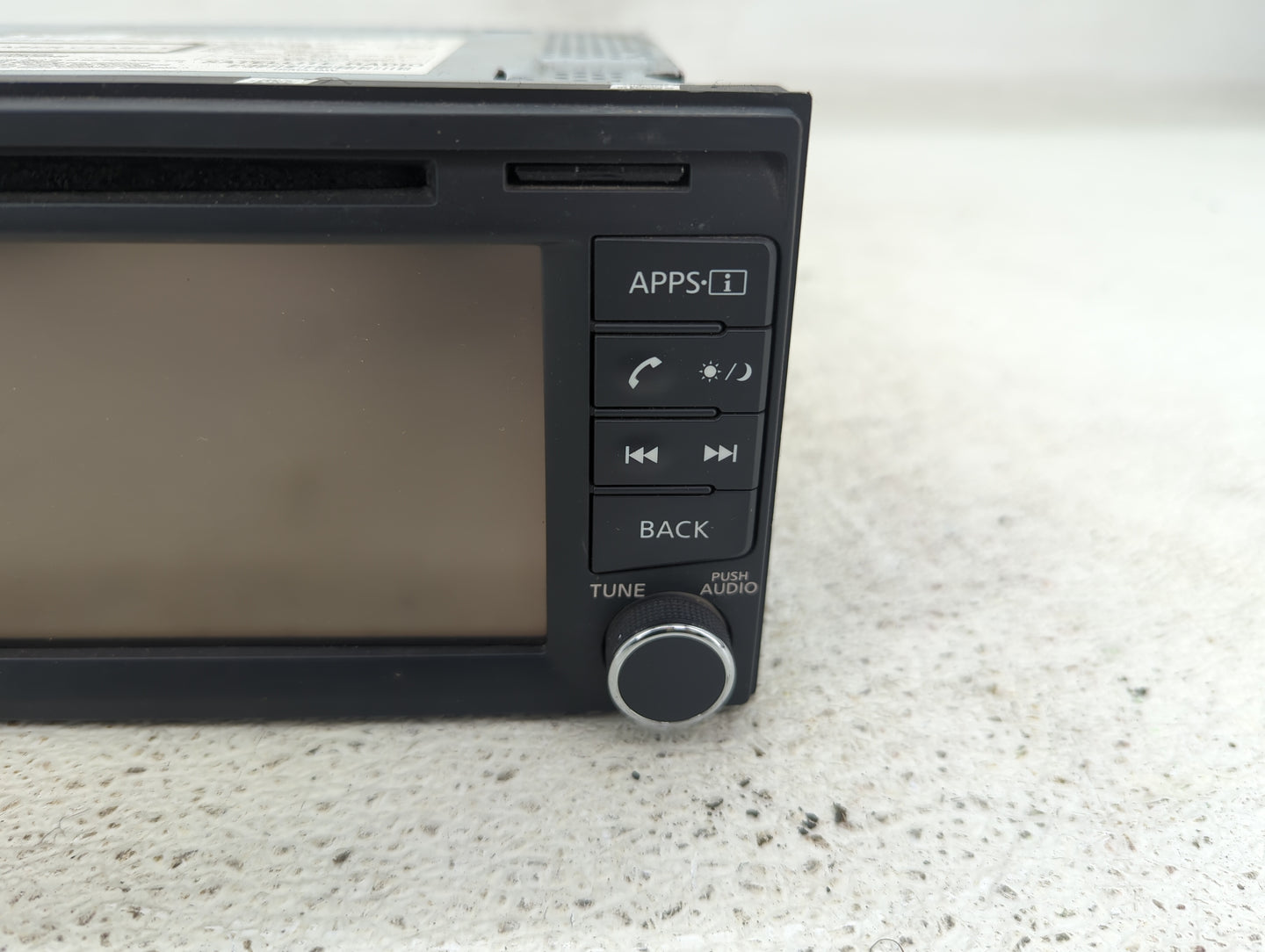 2018-2019 Nissan Nv200 Radio AM FM Cd Player Receiver Replacement P/N:259159SJ0B 7 515 750 Fits Fits 2018 2019 OEM Used Auto