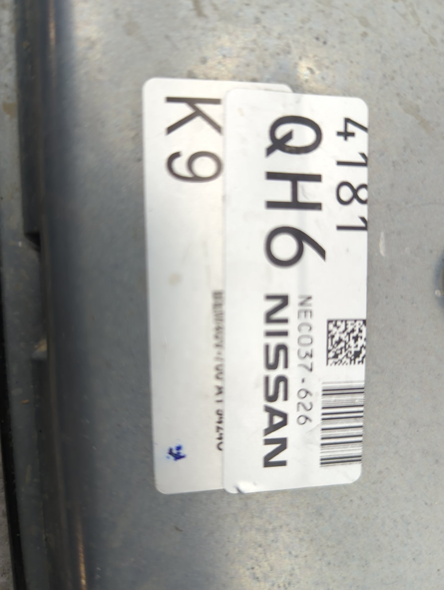 2018-2019 Nissan Nv200 PCM Engine Control Computer ECU ECM PCU OEM P/N:NEC037-626 Fits Fits 2018 2019 OEM Used Auto Parts - 