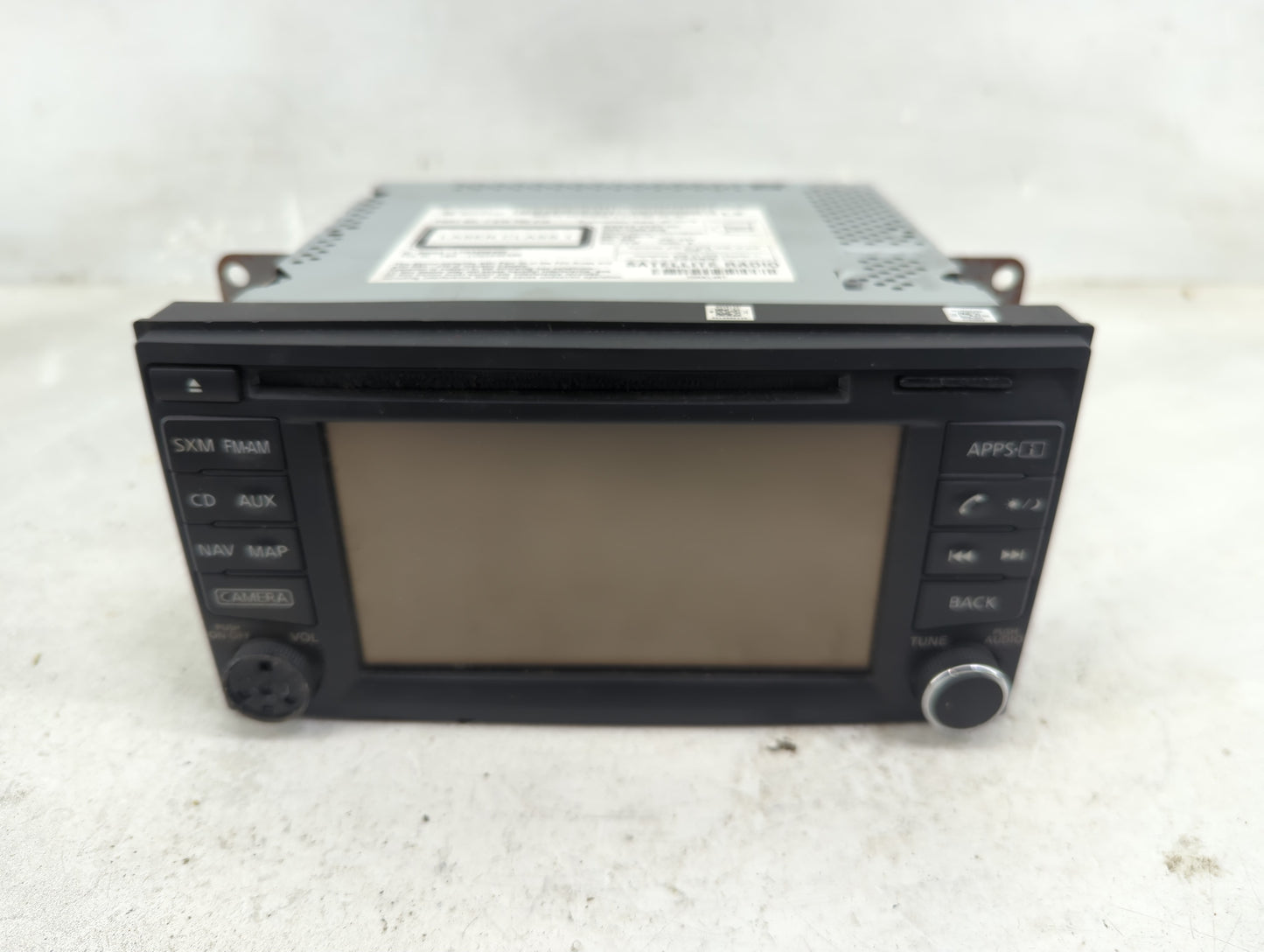2018-2019 Nissan Nv200 Radio AM FM Cd Player Receiver Replacement P/N:259159SJ0B 7 515 750 Fits Fits 2018 2019 OEM Used Auto