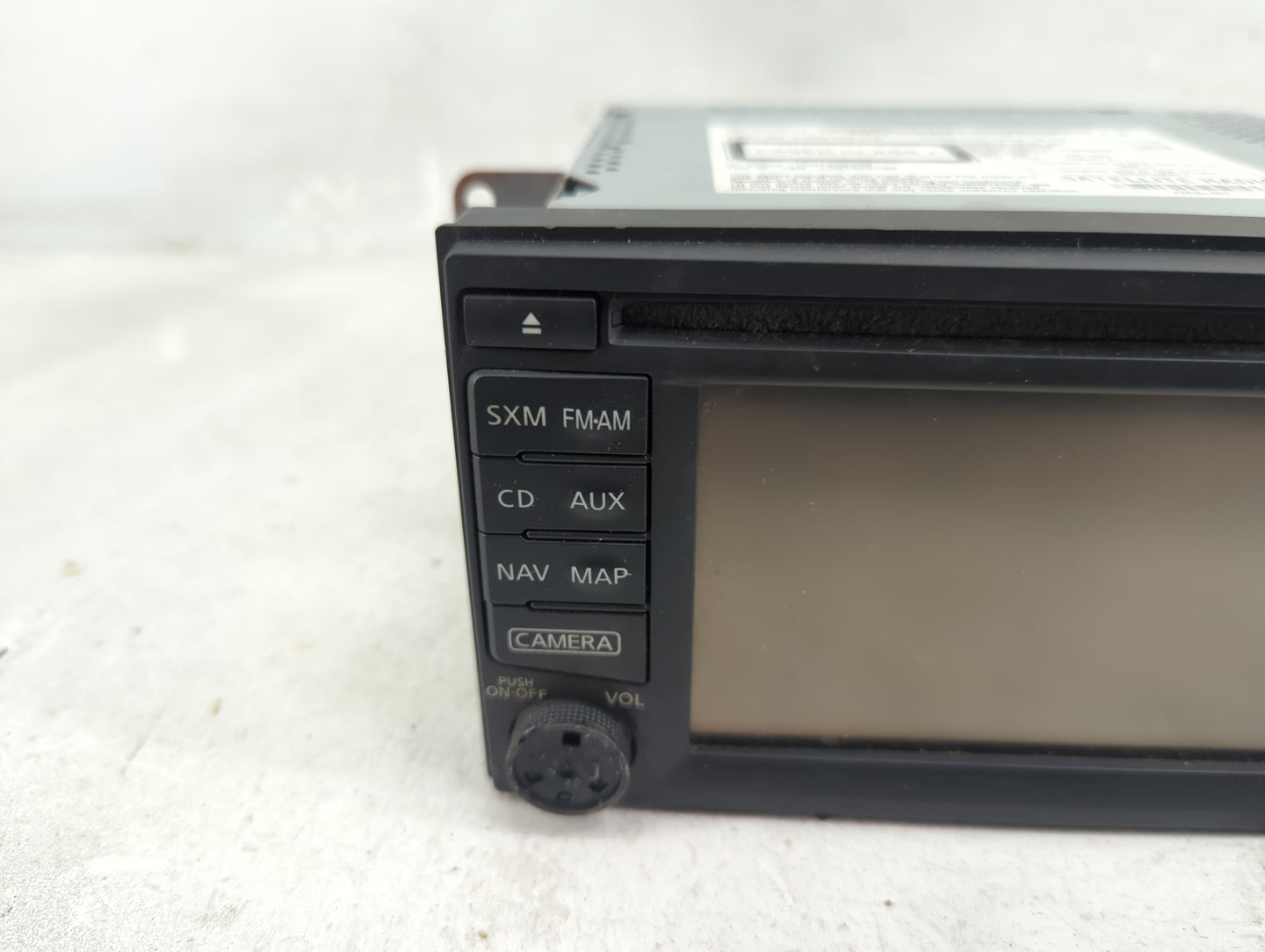 2018-2019 Nissan Nv200 Radio AM FM Cd Player Receiver Replacement P/N:259159SJ0B 7 515 750 Fits Fits 2018 2019 OEM Used Auto