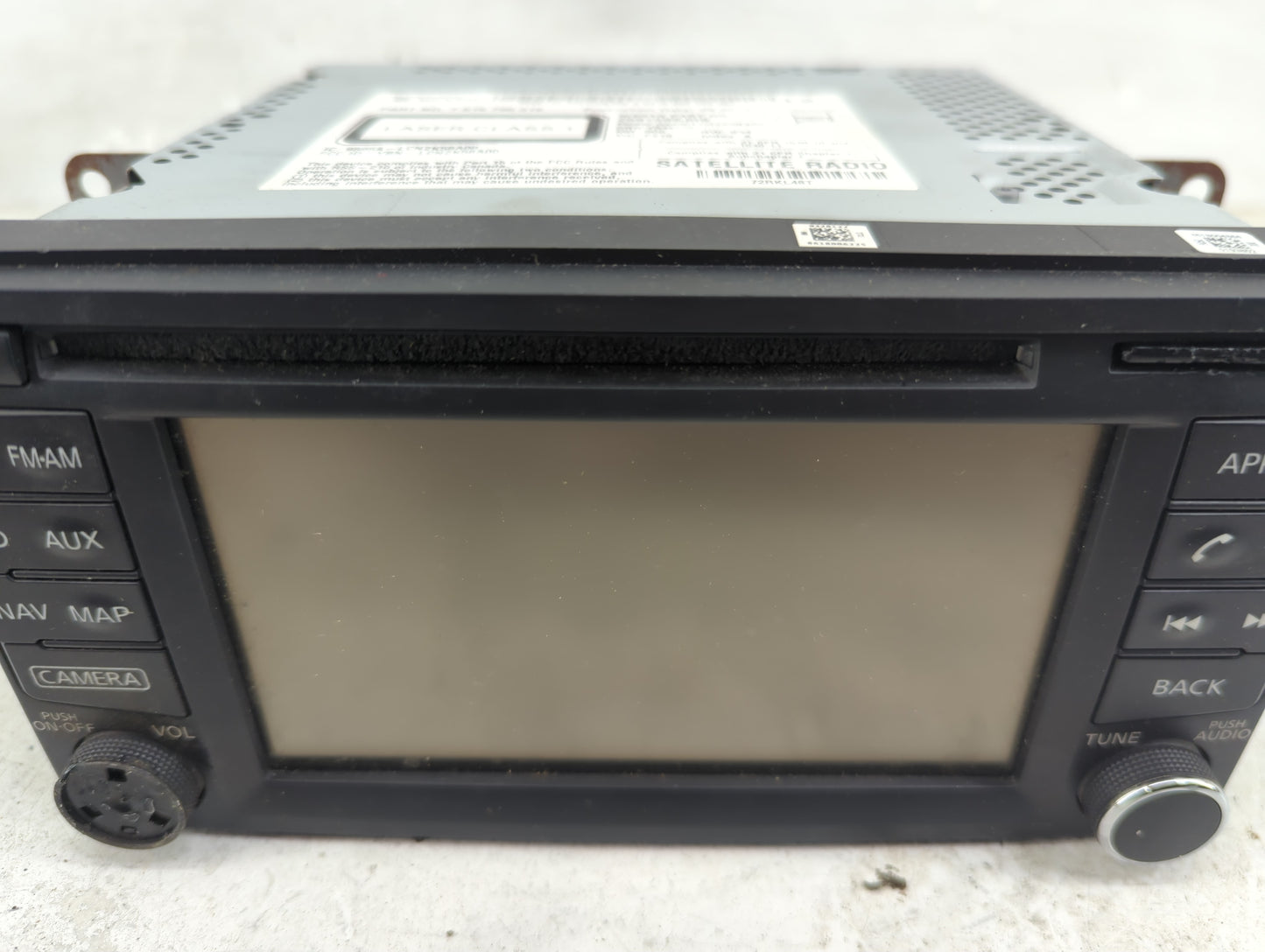 2018-2019 Nissan Nv200 Radio AM FM Cd Player Receiver Replacement P/N:259159SJ0B 7 515 750 Fits Fits 2018 2019 OEM Used Auto
