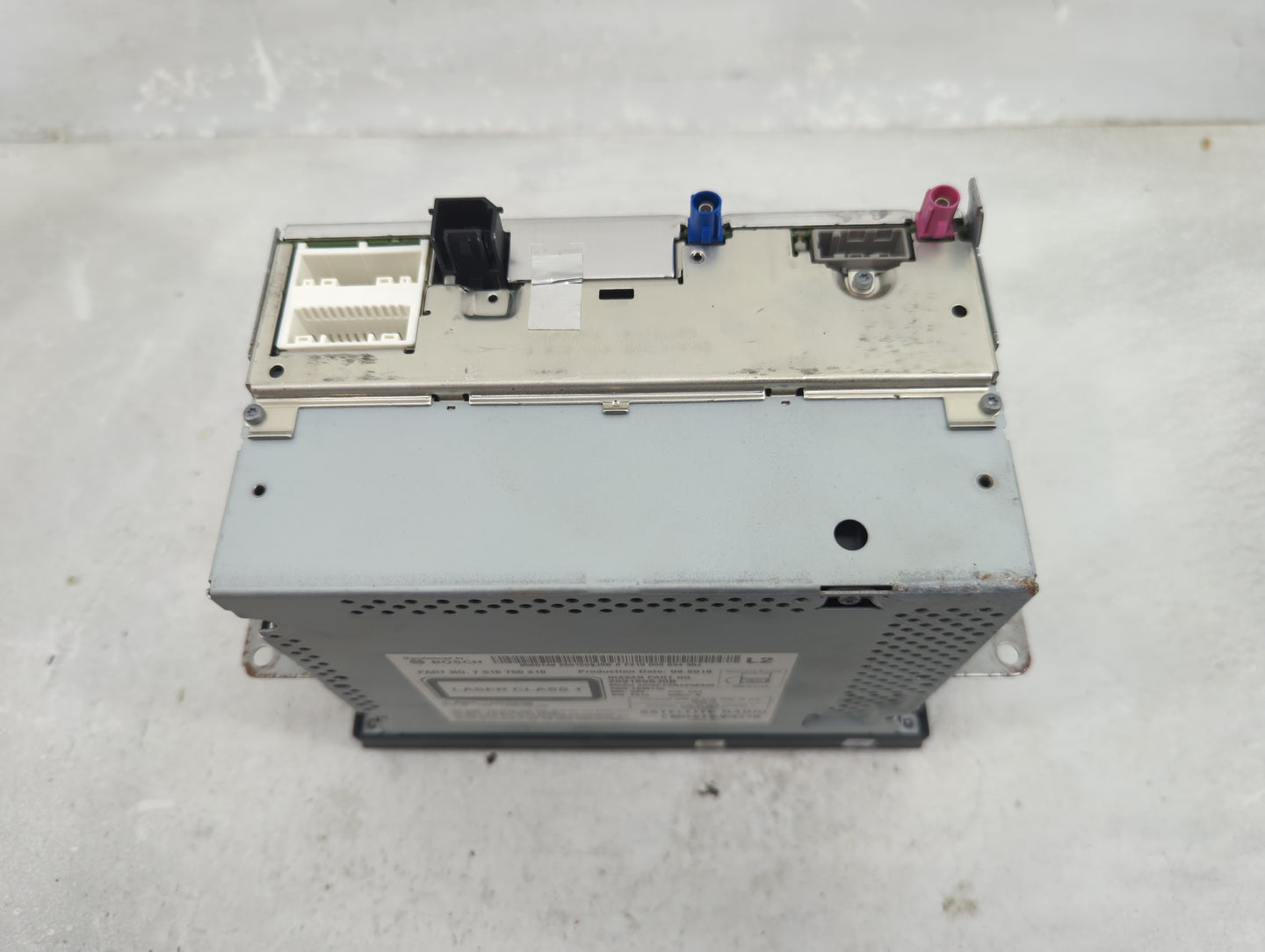 2018-2019 Nissan Nv200 Radio AM FM Cd Player Receiver Replacement P/N:259159SJ0B 7 515 750 Fits Fits 2018 2019 OEM Used Auto