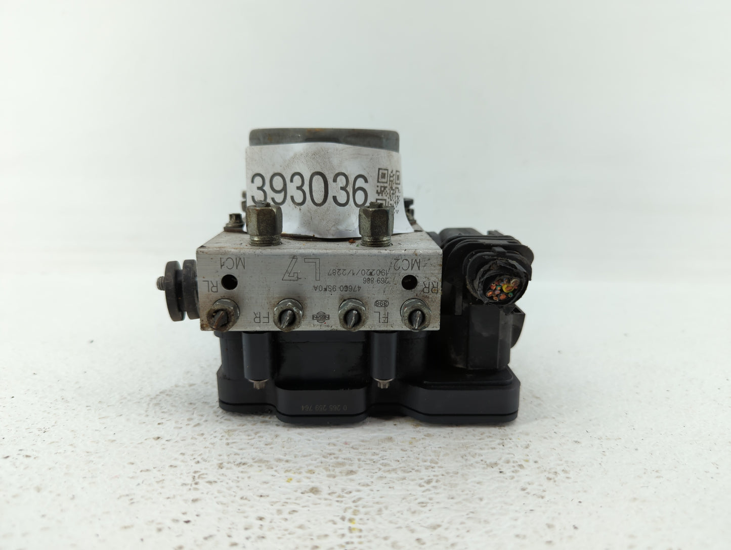 2019 Nissan Nv200 ABS Pump Control Module Replacement P/N:47660 9SF0A Fits OEM Used Auto Parts - Oemusedautoparts1.com