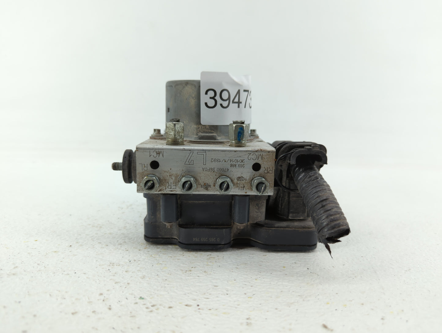 2019 Nissan Nv200 ABS Pump Control Module Replacement P/N:47660 9SF0A Fits OEM Used Auto Parts - Oemusedautoparts1.com