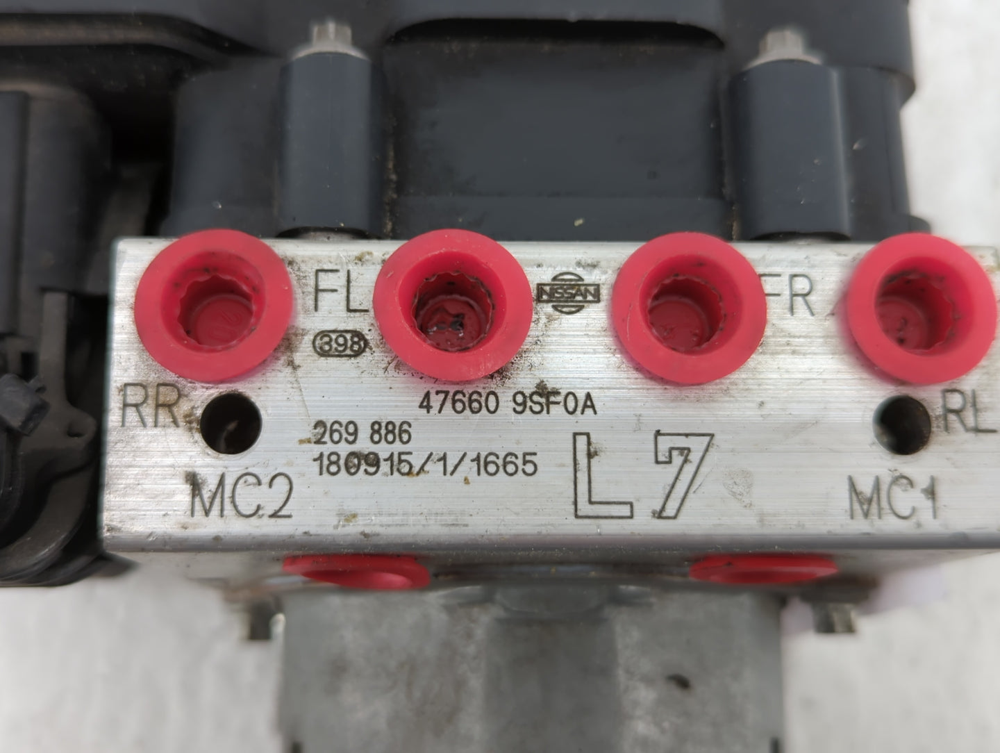 2019 Nissan Nv200 ABS Pump Control Module Replacement P/N:47660 9SF0A Fits OEM Used Auto Parts - Oemusedautoparts1.com