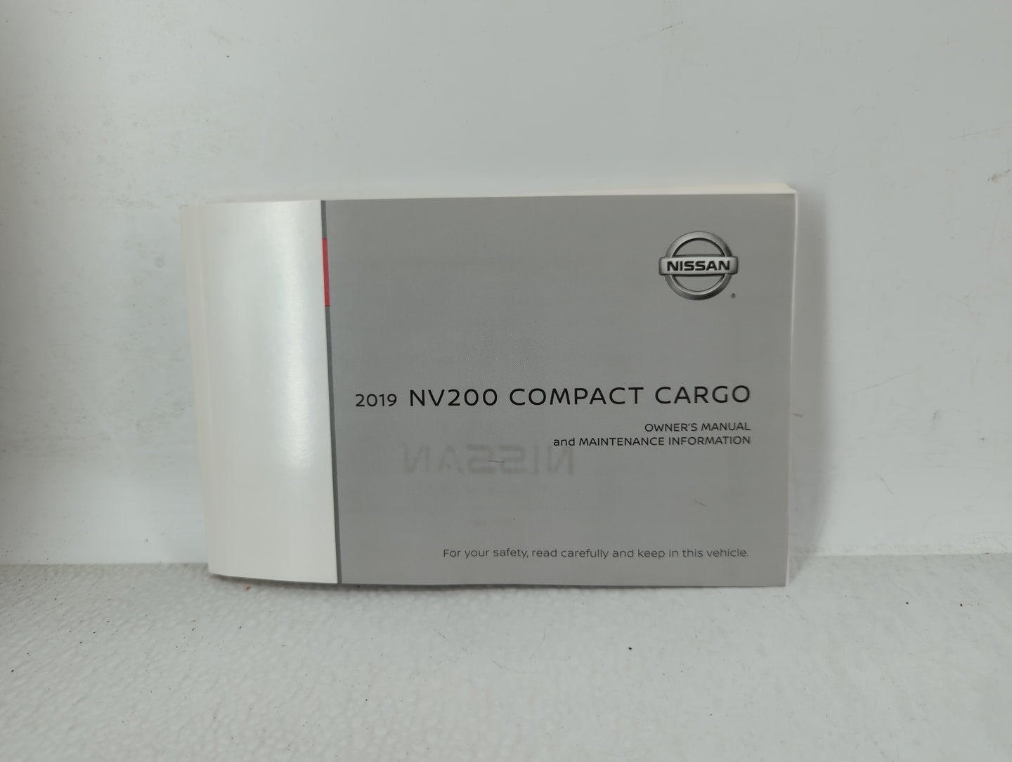 2019 Nissan Nv200 Owners Manual Book Guide OEM Used Auto Parts - Oemusedautoparts1.com