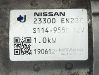 2014-2020 Nissan Nv200 Car Starter Motor Solenoid OEM P/N:S114-955D 23300 EN22B Fits Fits 2013 2014 2015 2016 2017 2018 2019