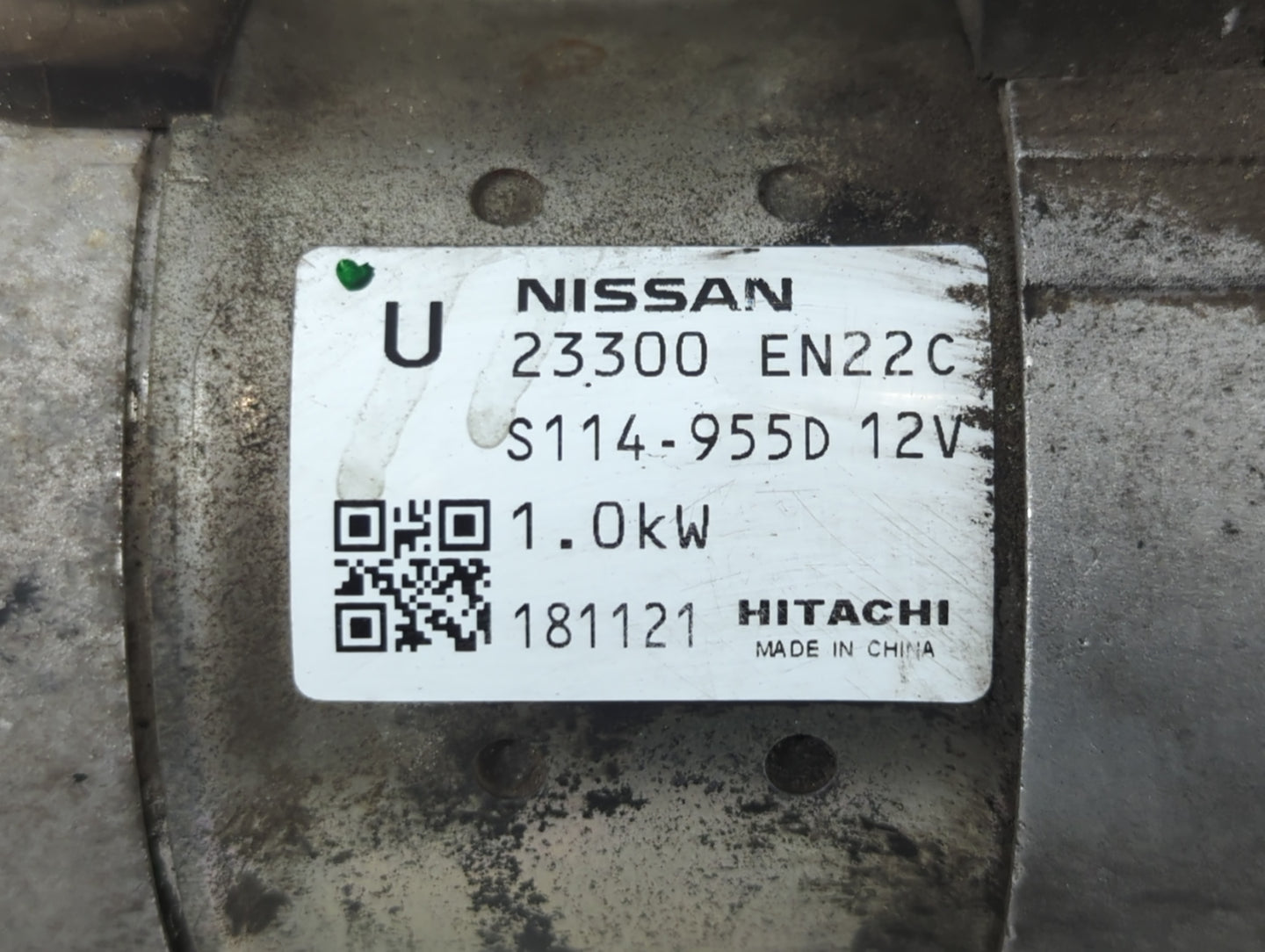2014-2020 Nissan Nv200 Car Starter Motor Solenoid OEM P/N:23300 EN22C Fits Fits 2013 2014 2015 2016 2017 2018 2019 2020 OEM 