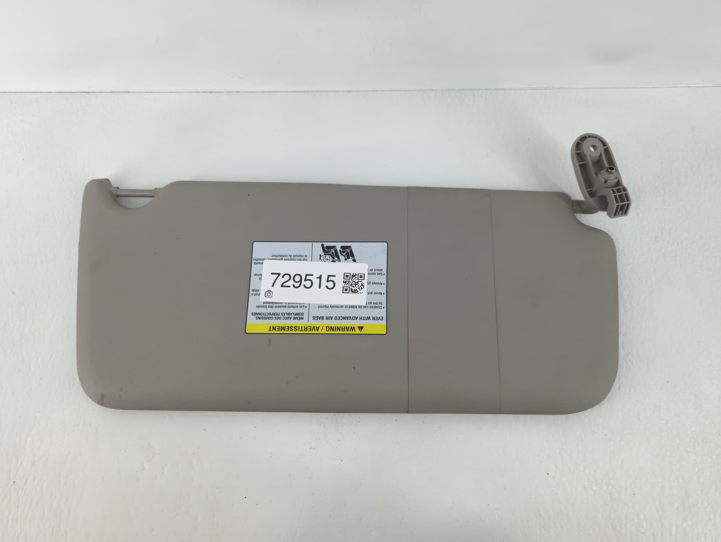 2019 Nissan Nv200 Sun Visor Shade Replacement Driver Left Mirror Fits OEM Used Auto Parts - Oemusedautoparts1.com