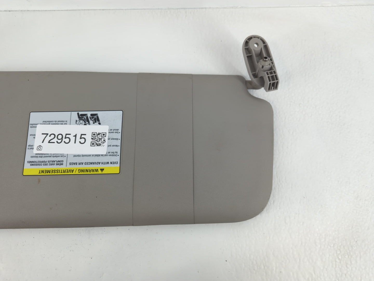 2019 Nissan Nv200 Sun Visor Shade Replacement Driver Left Mirror Fits OEM Used Auto Parts - Oemusedautoparts1.com