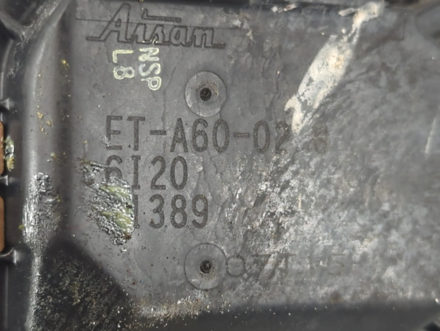 2014-2020 Nissan Nv200 Throttle Body P/N:ET-A60-02 J Fits OEM Used Auto Parts - Oemusedautoparts1.com