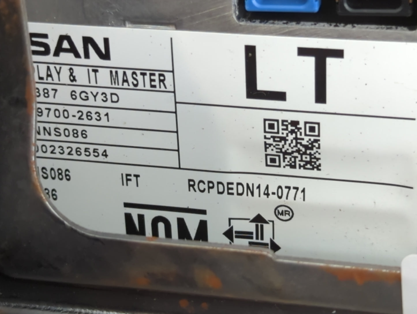 2019-2020 Nissan Pathfinder Information Display Screen - Oemusedautoparts1.com