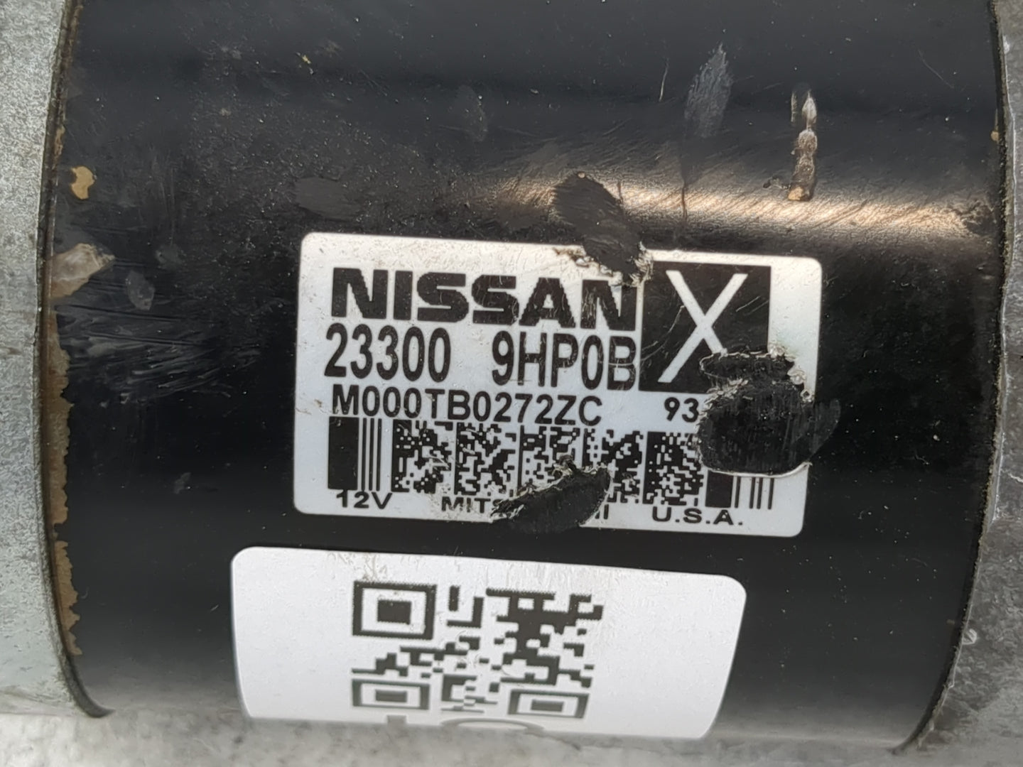 2015-2020 Nissan Pathfinder Car Starter Motor Solenoid OEM P/N:23300 9HP0B Fits Fits 2015 2016 2017 2018 2019 2020 2021 2022