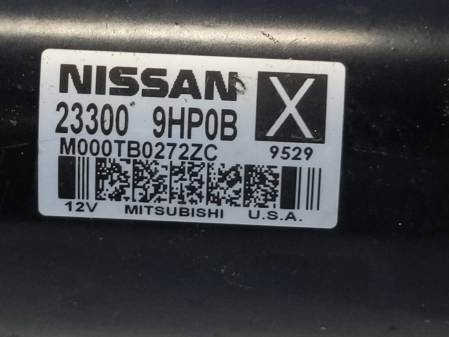 2015-2020 Nissan Pathfinder Car Starter Motor Solenoid OEM P/N:23300 9HP0B Fits Fits 2015 2016 2017 2018 2019 2020 2021 2022