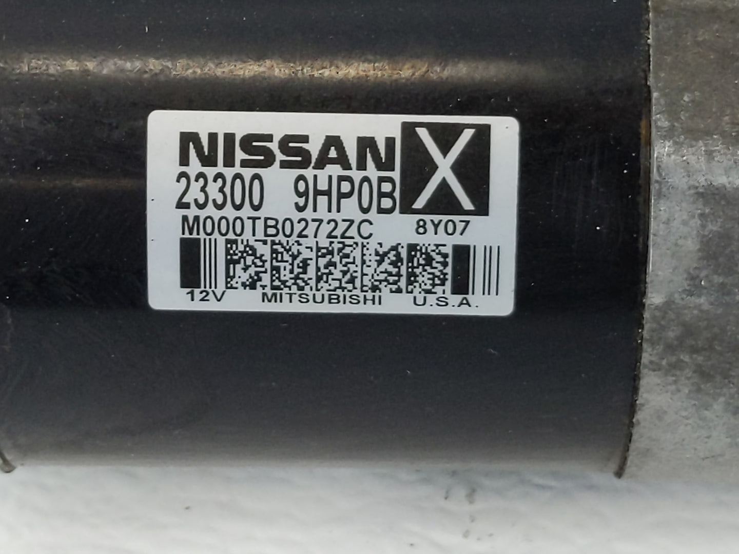 2015-2020 Nissan Pathfinder Car Starter Motor Solenoid OEM P/N:23300 9HP0B Fits Fits 2015 2016 2017 2018 2019 2020 2021 2022