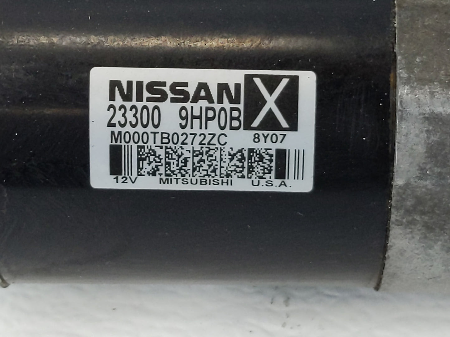2015-2020 Nissan Pathfinder Car Starter Motor Solenoid OEM P/N:23300 9HP0B Fits Fits 2015 2016 2017 2018 2019 2020 2021 2022