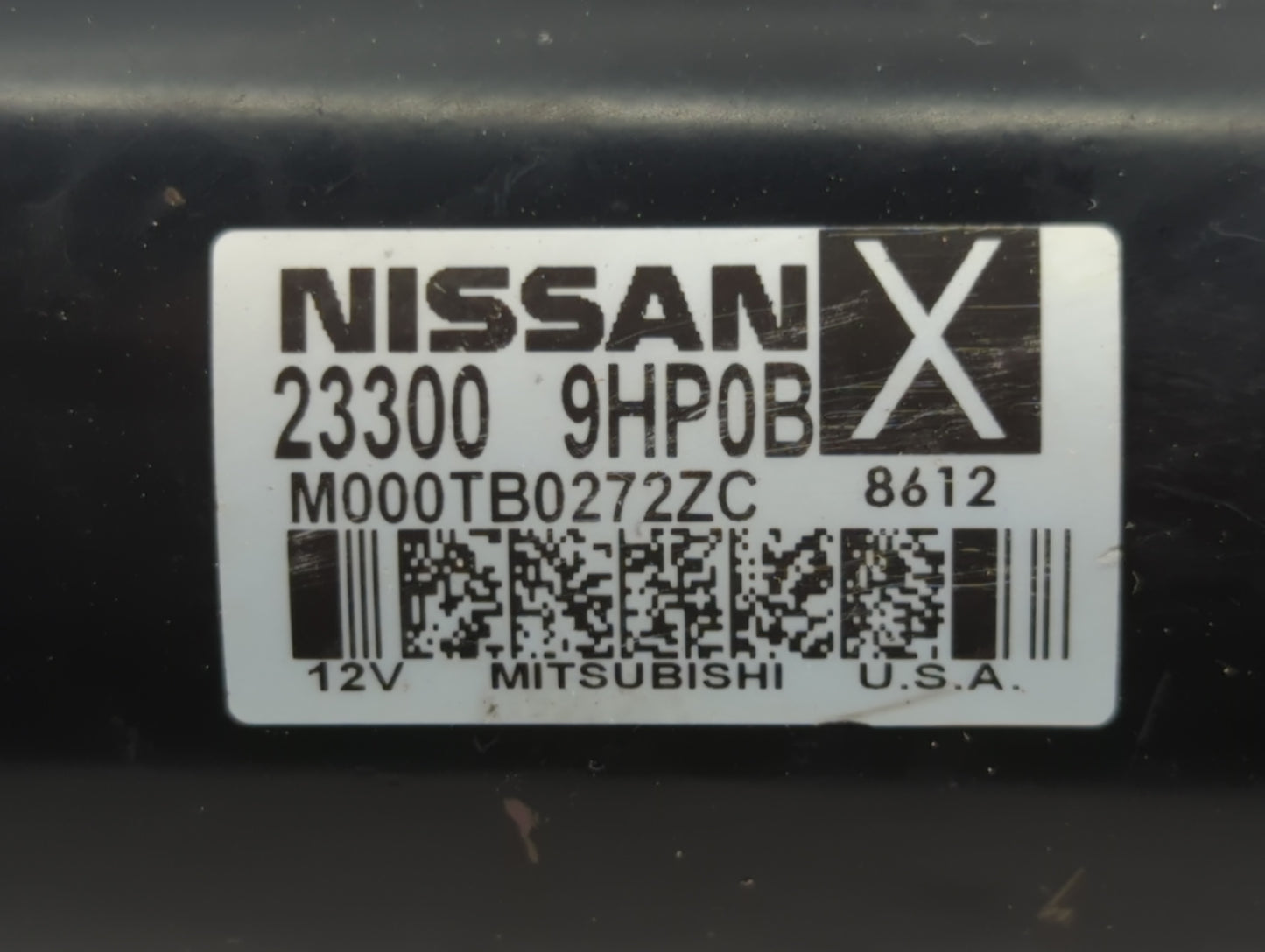 2015-2020 Nissan Pathfinder Car Starter Motor Solenoid OEM P/N:23300 9HP0B Fits Fits 2015 2016 2017 2018 2019 2020 2021 2022