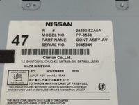 2017-2020 Nissan Pathfinder Radio AM FM Cd Player Receiver Replacement P/N:28330 5ZA0A Fits Fits 2017 2018 2019 2020 OEM Use