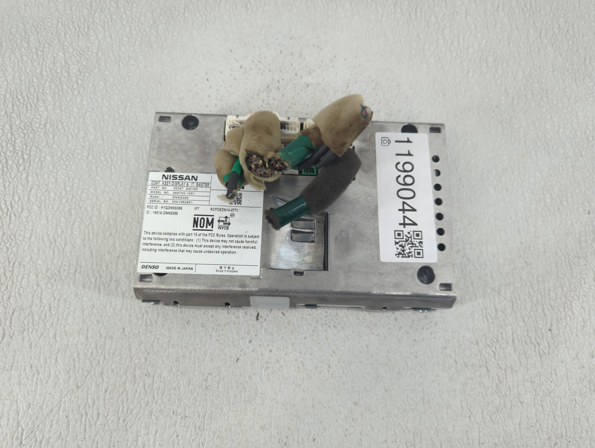2019-2020 Nissan Pathfinder Information Radio Display Screen 1199044 - Oemusedautoparts1.com