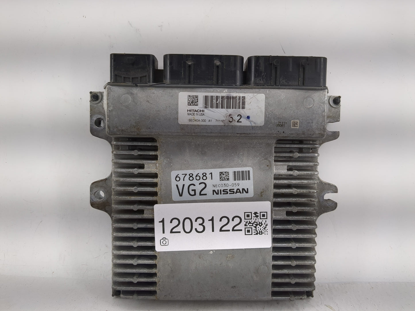 2018-2019 Nissan Pathfinder PCM Engine Control Computer ECU ECM PCU OEM P/N:NEC030-059 Fits Fits 2018 2019 2020 OEM Used Aut