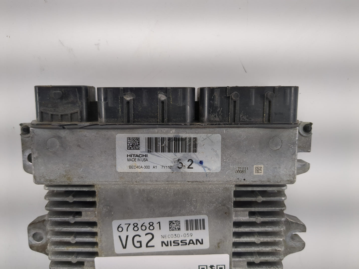 2018-2019 Nissan Pathfinder PCM Engine Control Computer ECU ECM PCU OEM P/N:NEC030-059 Fits Fits 2018 2019 2020 OEM Used Aut