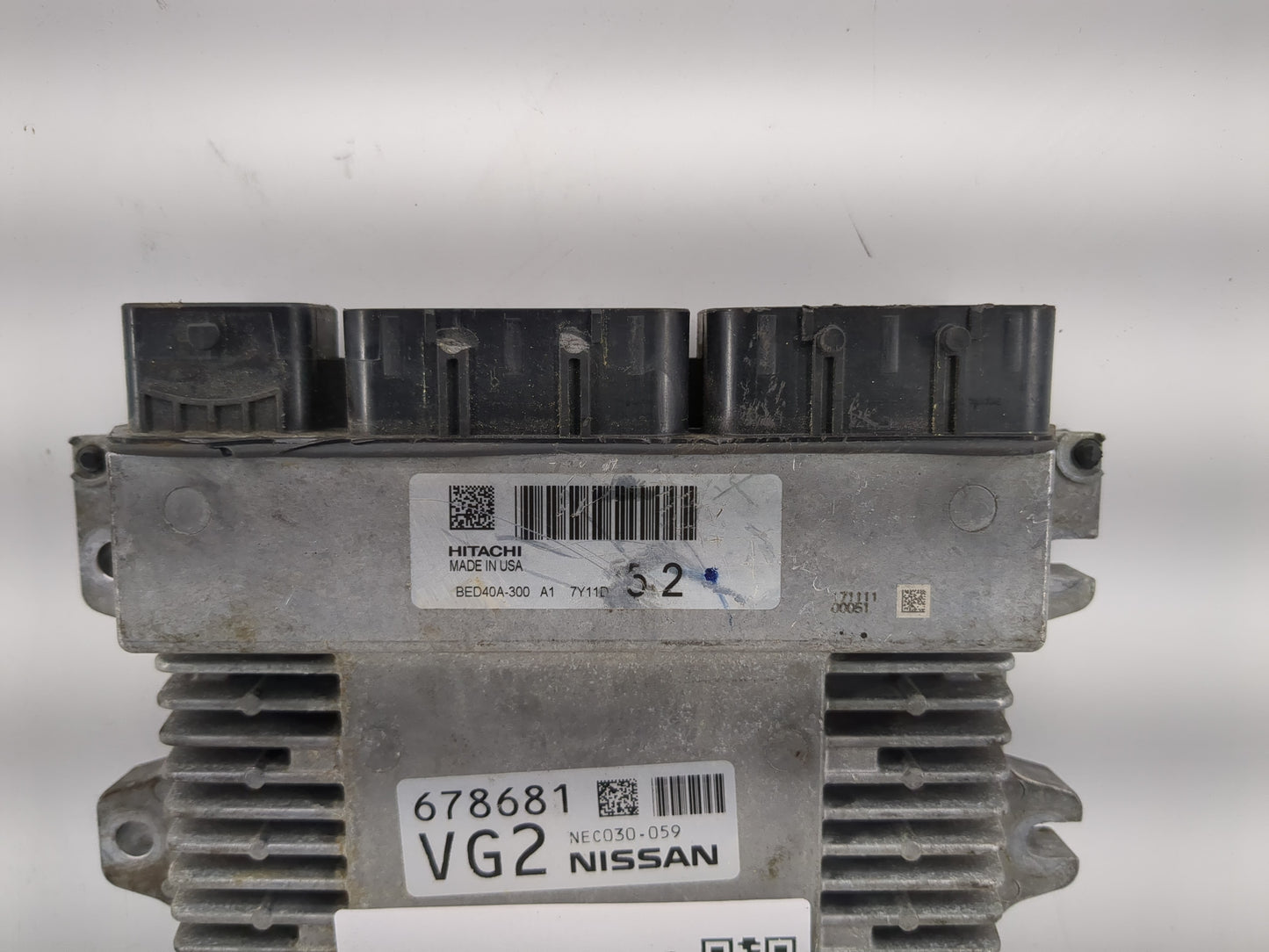 2018-2019 Nissan Pathfinder PCM Engine Control Computer ECU ECM PCU OEM P/N:NEC030-059 Fits Fits 2018 2019 2020 OEM Used Aut