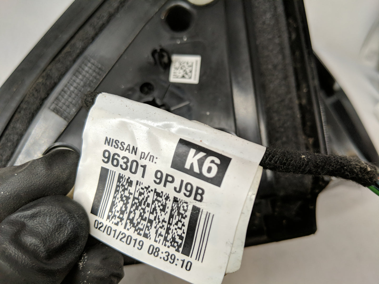 2018-2020 Nissan Pathfinder Side Mirror Replacement Passenger Right View Door Mirror P/N:96301 9PJ9B Fits Fits 2018 2019 202