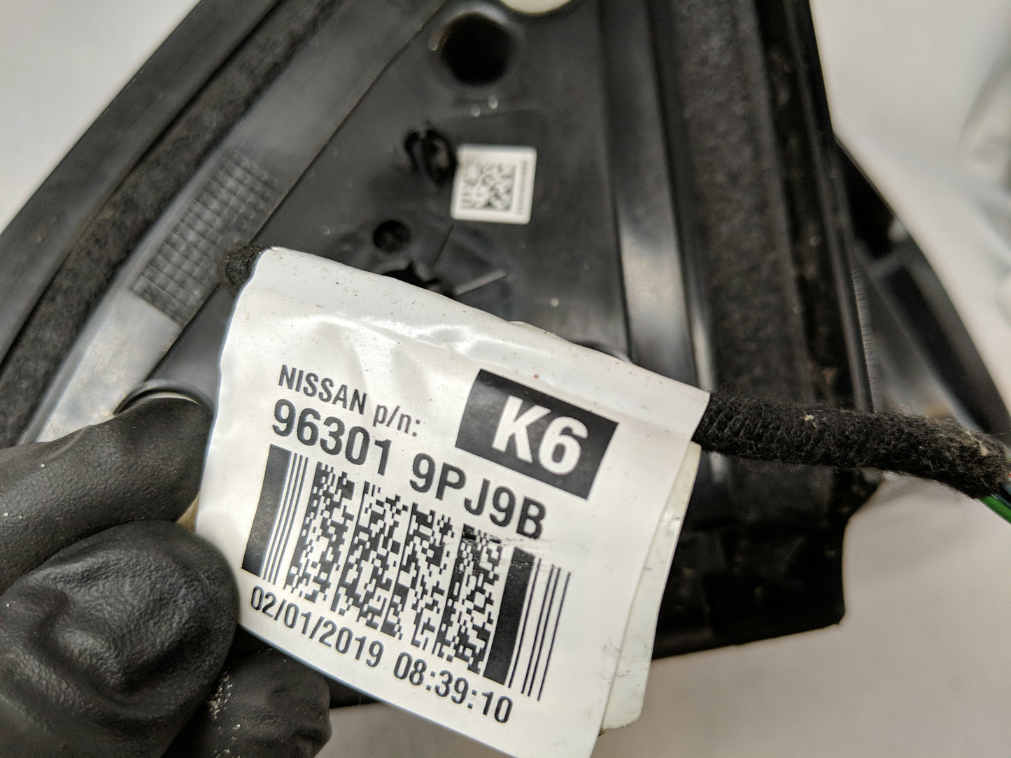 2018-2020 Nissan Pathfinder Side Mirror Replacement Passenger Right View Door Mirror P/N:96301 9PJ9B Fits Fits 2018 2019 202