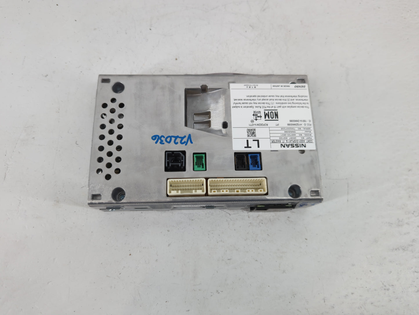 Nissan Pathfinder Information-gps-tv Control Module 28387 6gy3d - Oemusedautoparts1.com
