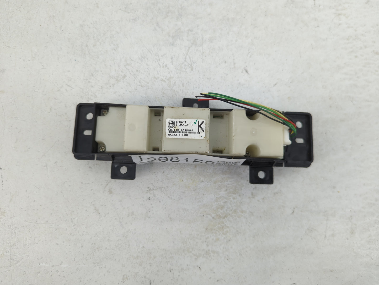 2013-2020 Nissan Pathfinder Climate Control Module Temperature AC/Heater Replacement P/N:275113KA0A 9PR6A 210270 Fits OEM Us