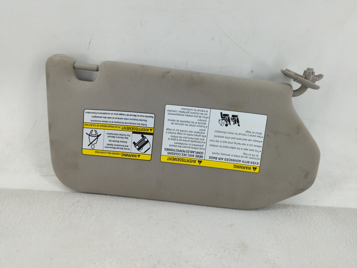 2019-2020 Nissan Pathfinder Sun Visor Shade Replacement Driver Left Mirror Fits Fits 2019 2020 OEM Used Auto Parts - Oemused