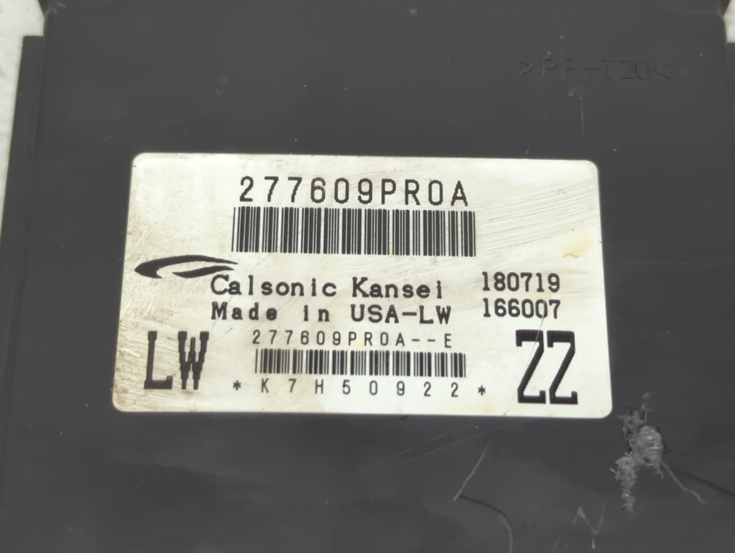 2019-2020 Nissan Pathfinder Temperature Control Module 27760-9pr0a - Oemusedautoparts1.com