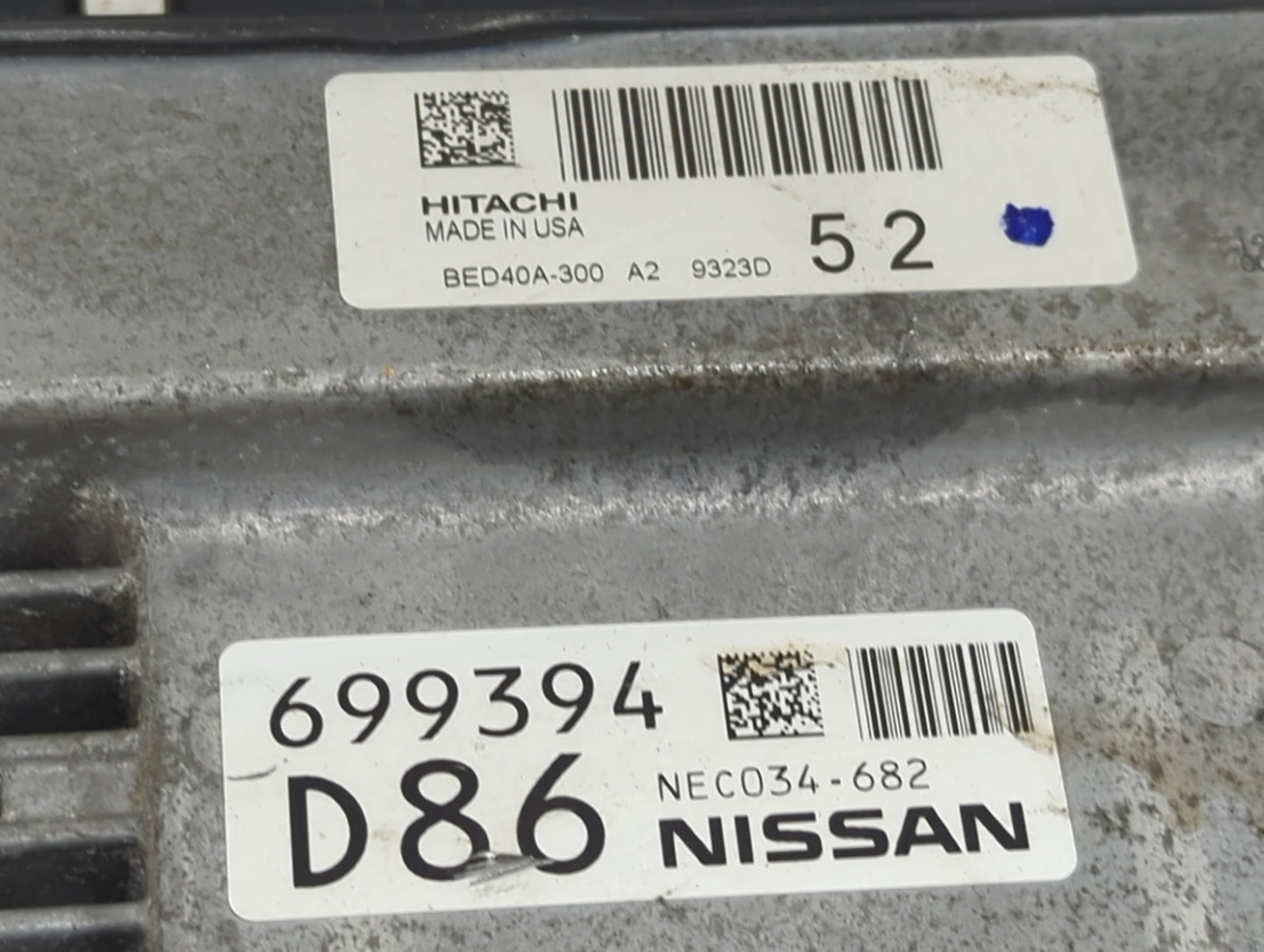 2018-2019 Nissan Pathfinder PCM Engine Control Computer ECU ECM PCU OEM P/N:BED40A-300 NEC034-682 Fits Fits 2018 2019 2020 O
