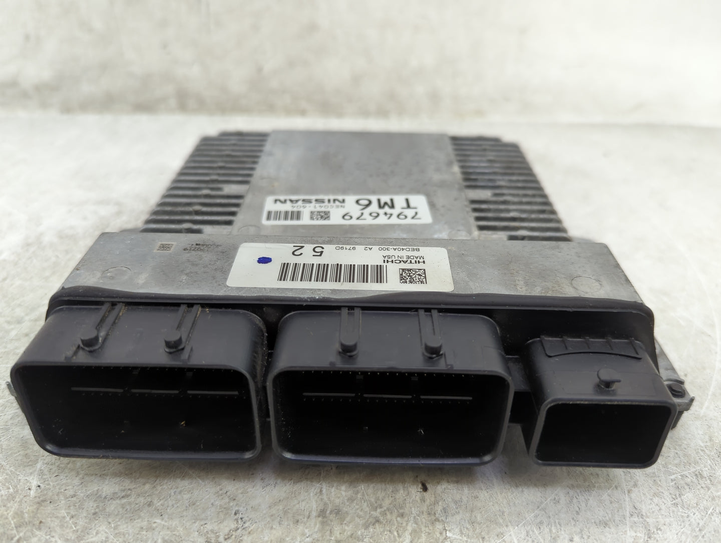 2018-2019 Nissan Pathfinder PCM Engine Control Computer ECU ECM PCU OEM P/N:NEC041-604 BED40A-300 Fits Fits 2018 2019 2020 O