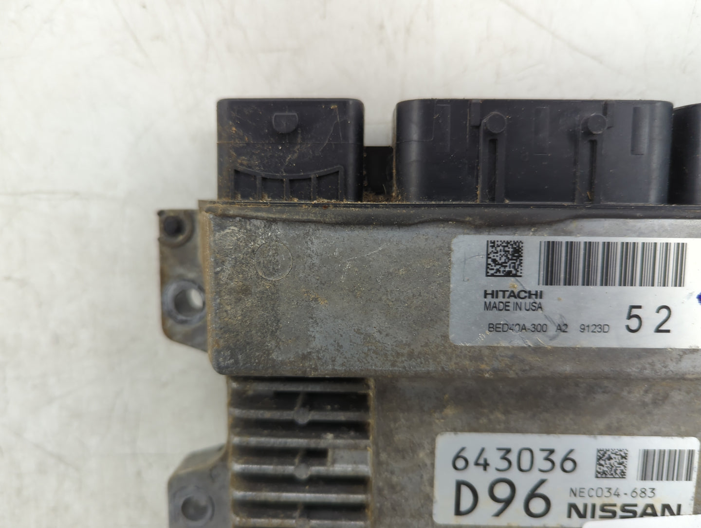 2018-2019 Nissan Pathfinder PCM Engine Control Computer ECU ECM PCU OEM P/N:BED40A-300 NEC034-683 Fits Fits 2018 2019 2020 O