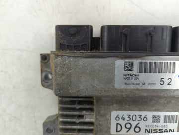2018-2019 Nissan Pathfinder PCM Engine Control Computer ECU ECM PCU OEM P/N:BED40A-300 NEC034-683 Fits Fits 2018 2019 2020 OEM Used Auto Parts