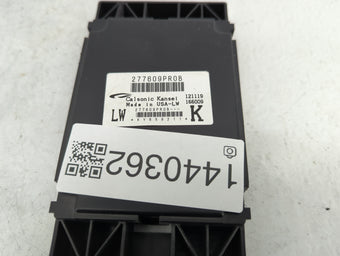 compare product 2019-2020 Nissan Pathfinder Temperature Control Module