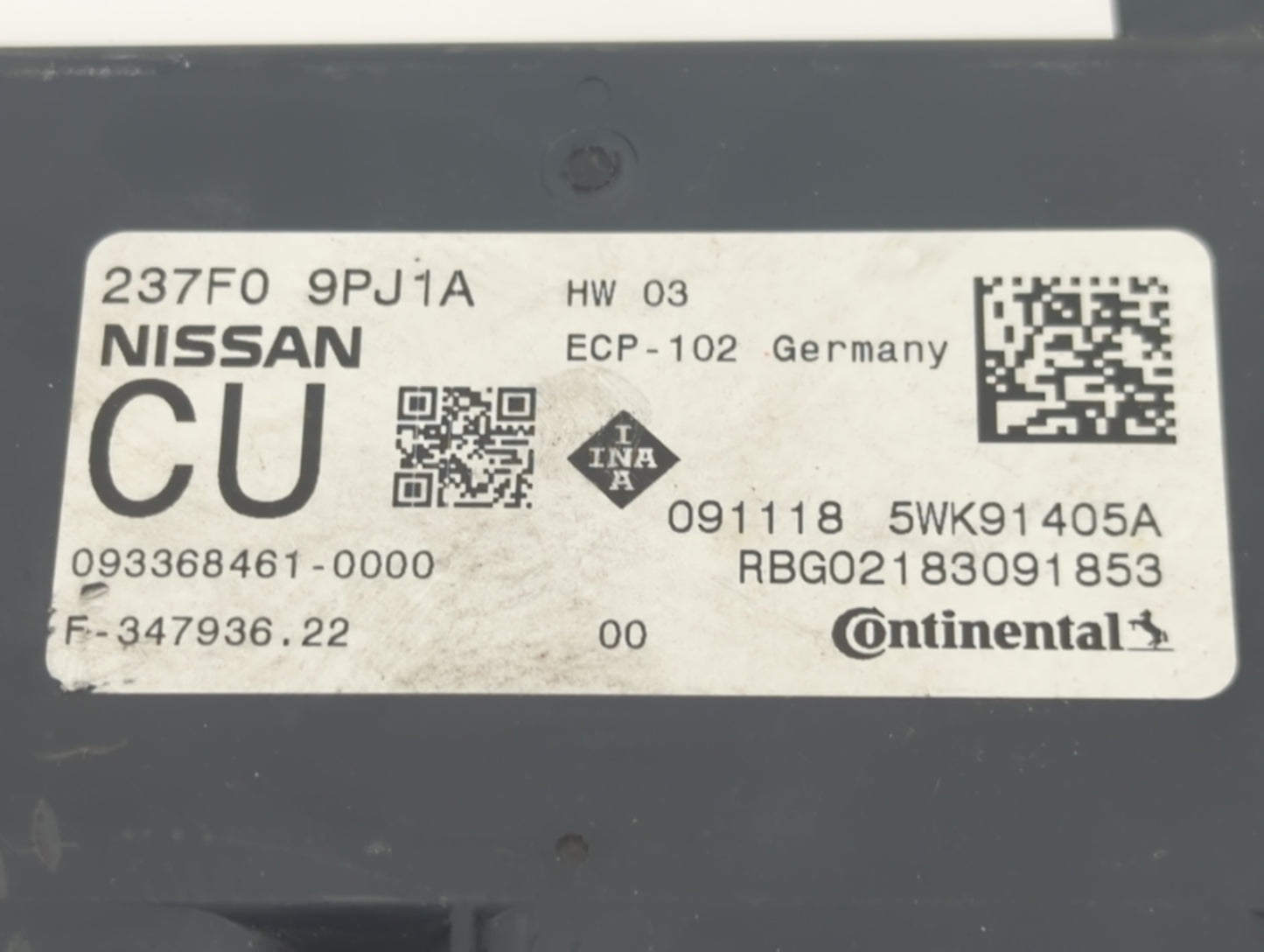 2019-2020 Nissan Pathfinder PCM Engine Control Computer ECU ECM PCU OEM P/N:237F0 9PJ1A 5WK91405A Fits Fits 2019 2020 OEM Us