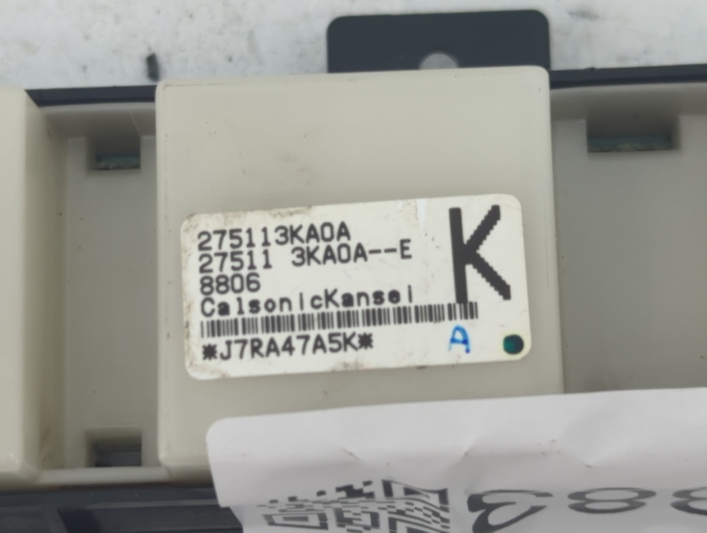 2013-2020 Nissan Pathfinder Climate Control Module Temperature AC/Heater Replacement P/N:275113KA0A 275113KA0AE Fits OEM Use