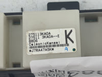 2013-2020 Nissan Pathfinder Climate Control Module Temperature AC/Heater Replacement P/N:275113KA0A 275113KA0AE Fits OEM Use