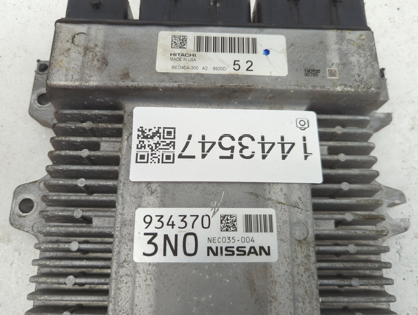 2018-2019 Nissan Pathfinder PCM Engine Control Computer ECU ECM PCU OEM P/N:BED40A-300 NEC035-004 Fits Fits 2018 2019 2020 O