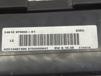 2018-2020 Nissan Pathfinder Instrument Cluster Speedometer Gauges P/N:24810 9PM0A-K1 A2C13467400 Miles: Fits Fits 2018 2019 